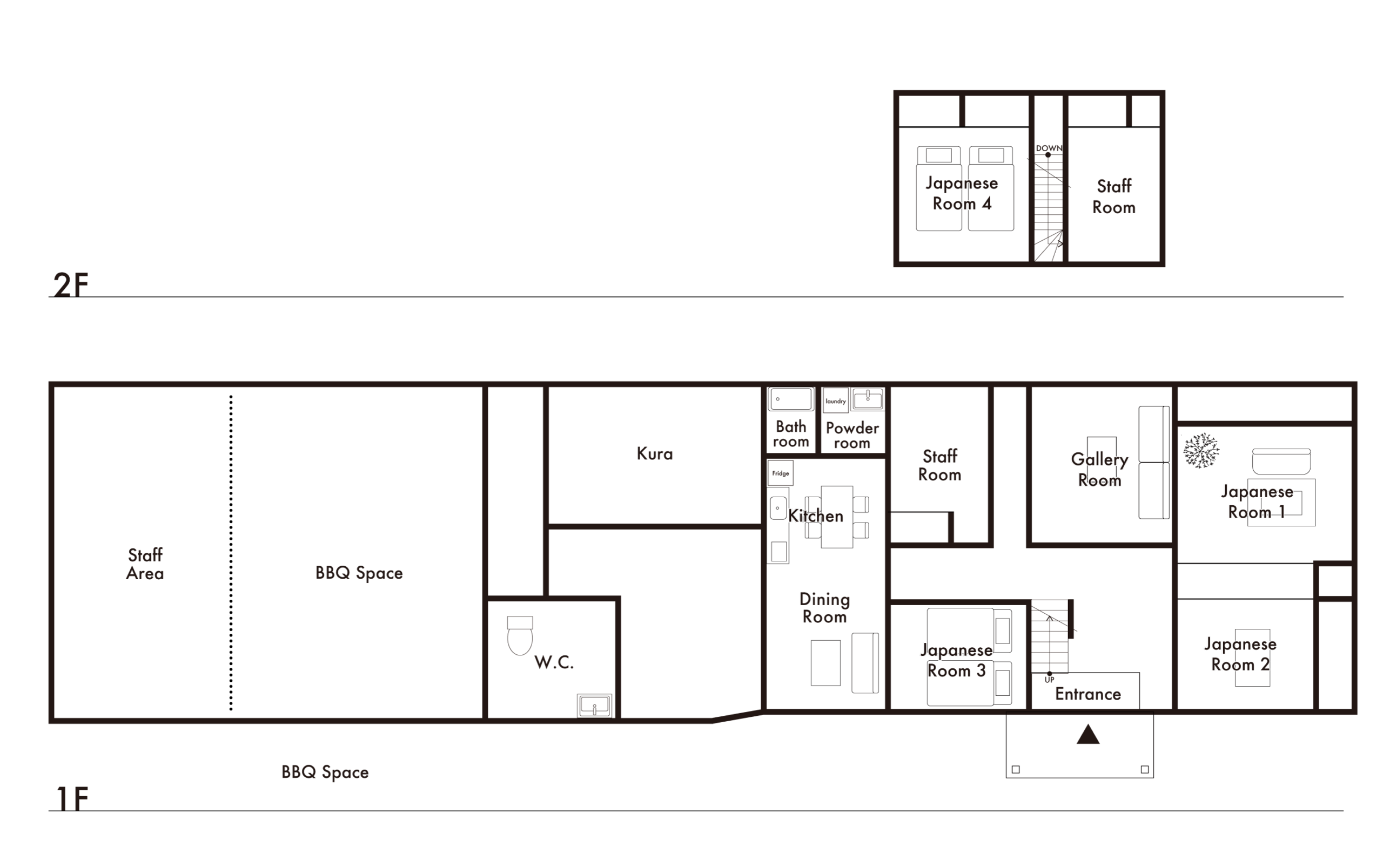 お部屋の間取り図